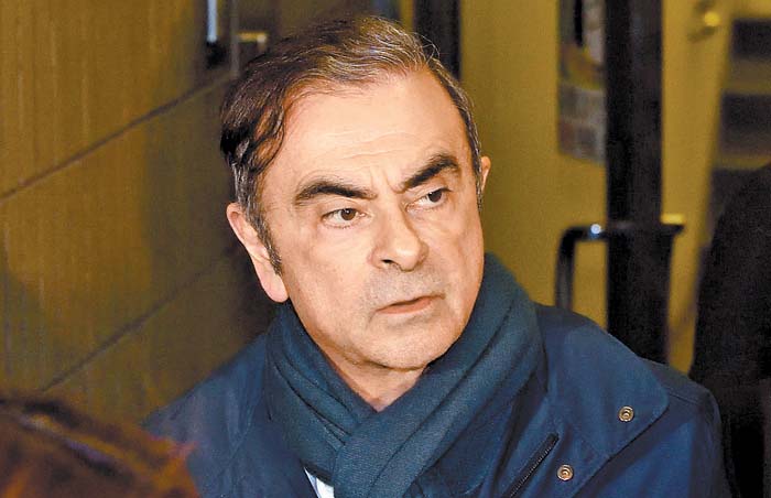 El ex directivo fue detenido por cuarta ocasión. Kazuhiro NOGI/afp