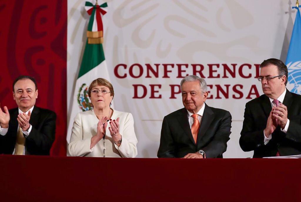 El gobierno federal firmó un acuerdo para que la ONU brinde asesorías a la Guardia Nacional en materia de derechos humanos (Presidencia)