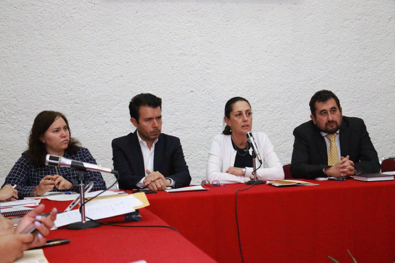 La jefa de Gobierno se reunió con los damnificados de los sismo de Benito Juárez, Coyoacán y Cuauhtémoc.