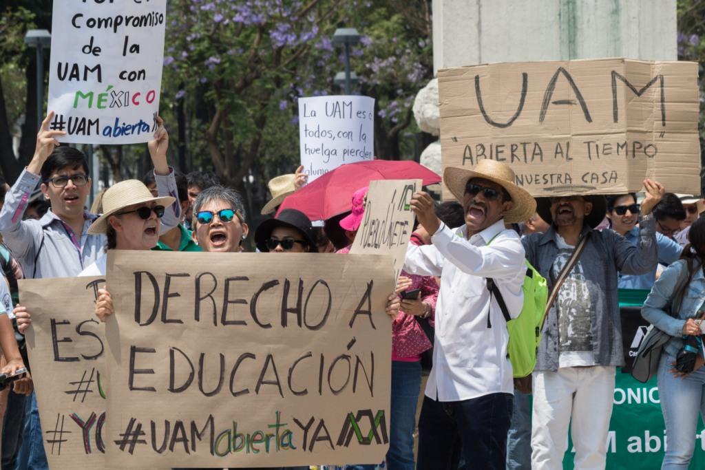 La huelga en la UAM lleva dos meses. (Cuartoscuro | Archivo)