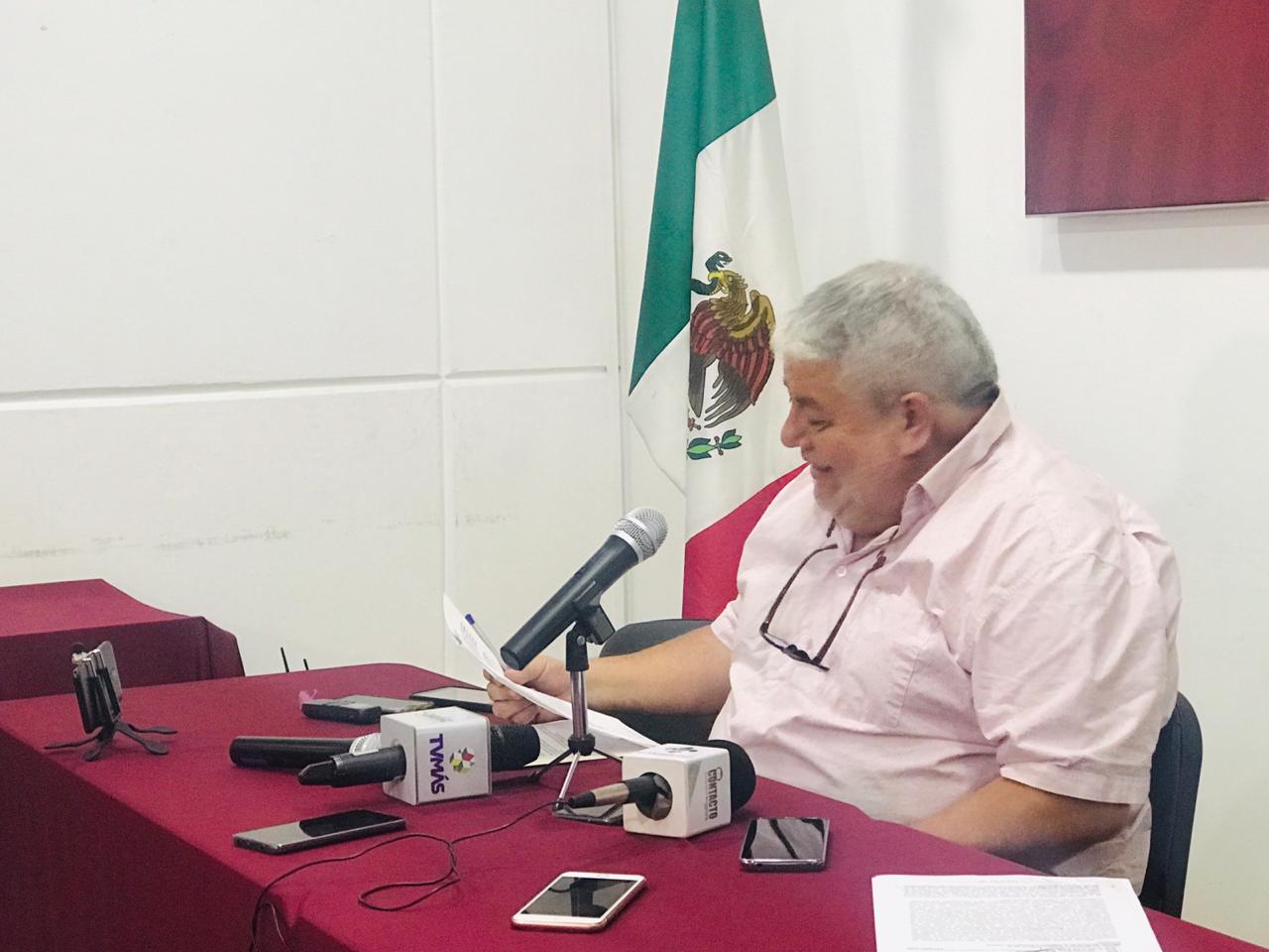 Manuel Huerta, delegado federal en Veracruz. (Isabel Zamudio)