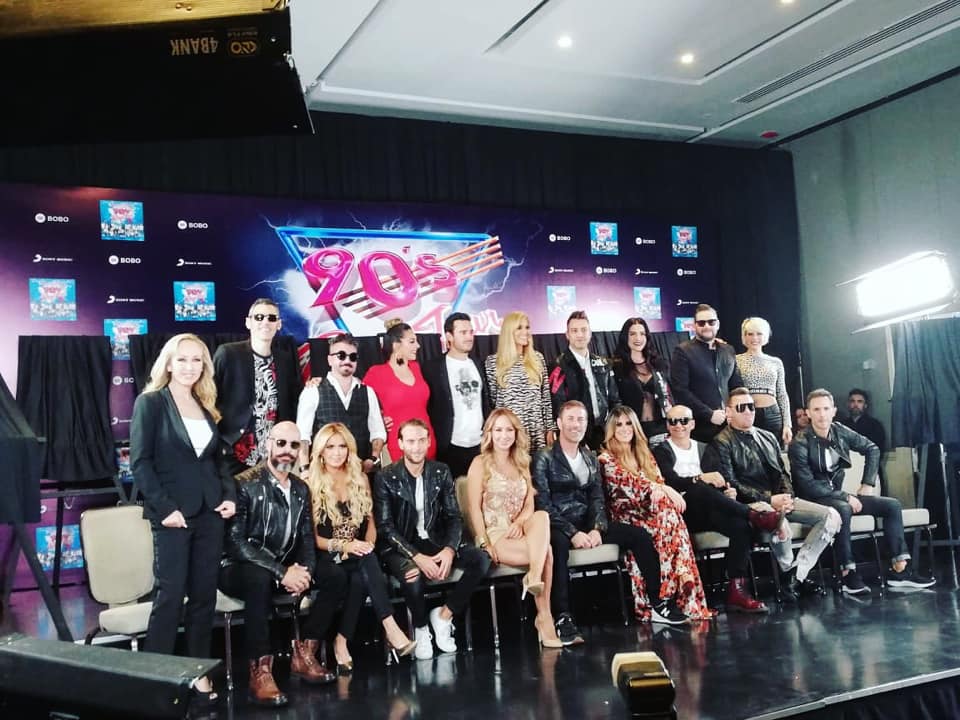 Reconocen a la gira de conciertos 90's Pop Tour (Especial).