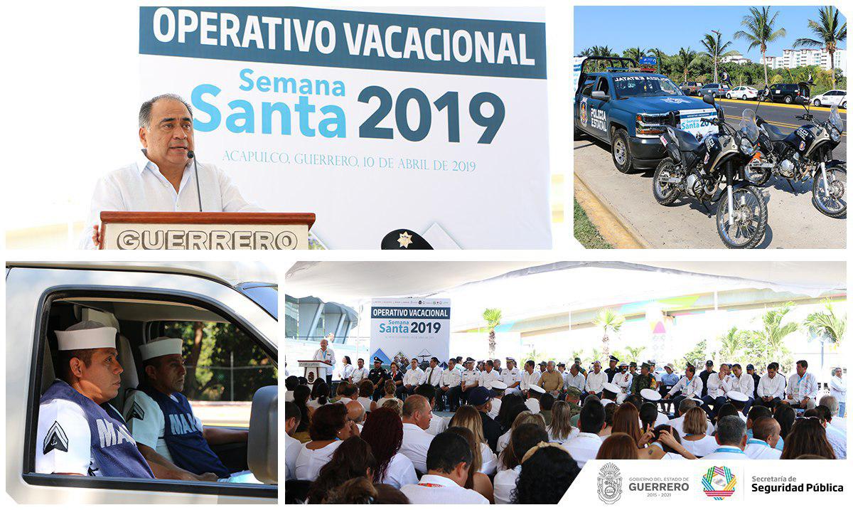 Arranca en Guerrero el Operativo de Semana Santa 2019. (@SSPGro)