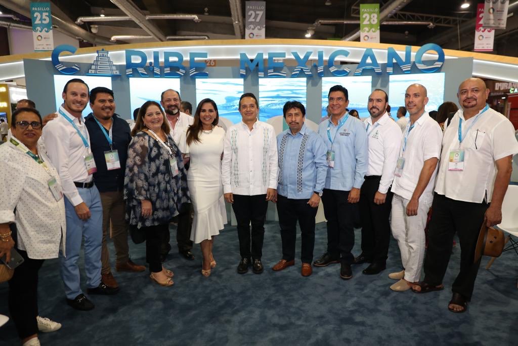 El Caribe Mexicano estuvo presente en la edición 44 del Tianguis Turístico Acapulco 2019 (@SedeturQROO)