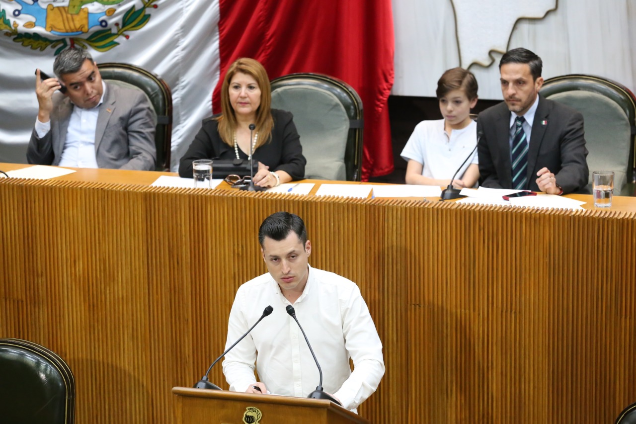 Luis Donaldo Colosio Riojas, coordinador de la bancada de Movimiento Ciudadano. (Foto: Raúl Palacios)