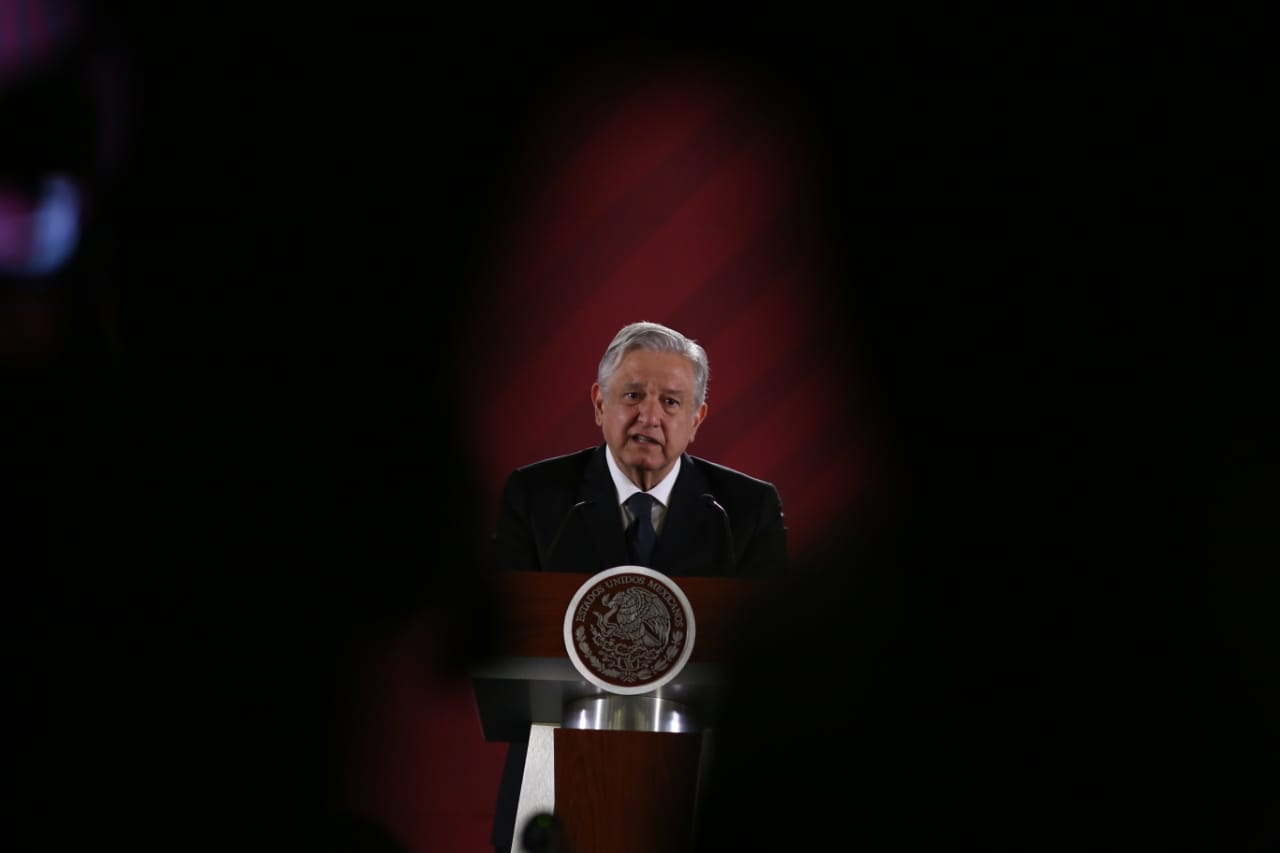El presidente Andrés Manuel López Obrador reiteró que sí hubo corrupción en la decisión de construir el NAIM en Texcoco (Octavio Hoyos)
