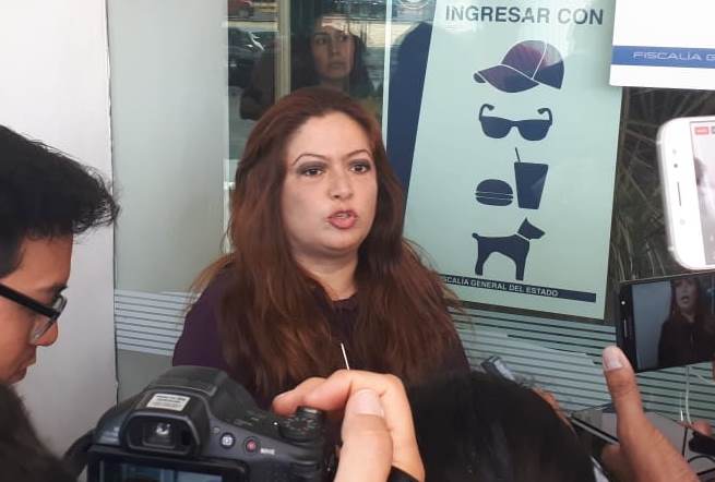 Violeta Lagunes acudió a la Fiscalía General del Estado (Especial)