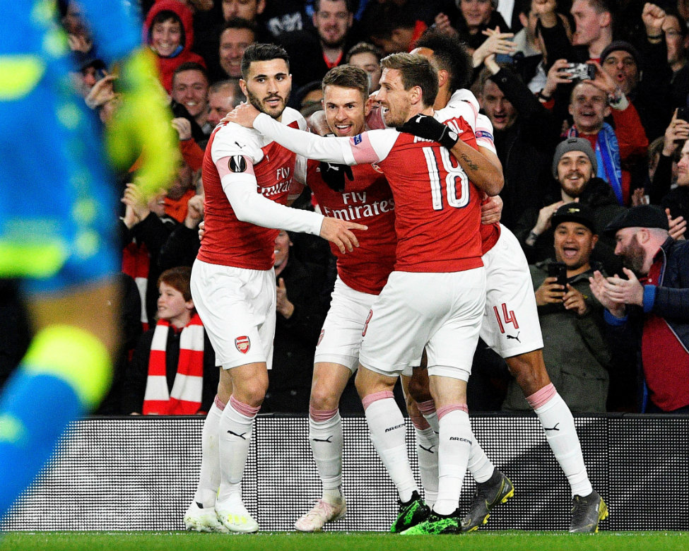 Arsenal vence al Napoli en Cuartos de Europa League (EFE)