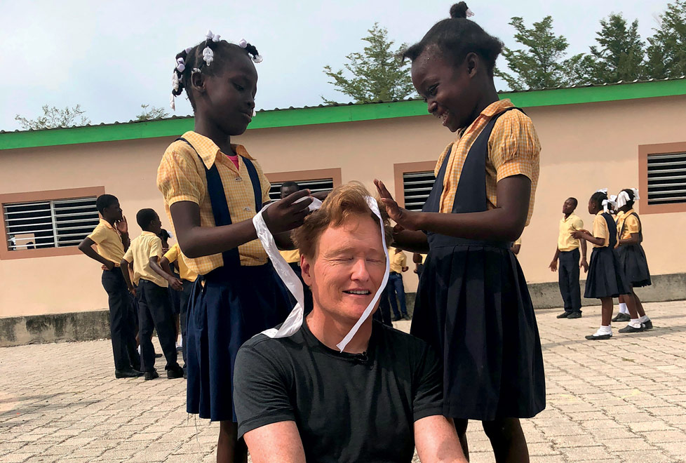 Conan without borders.
