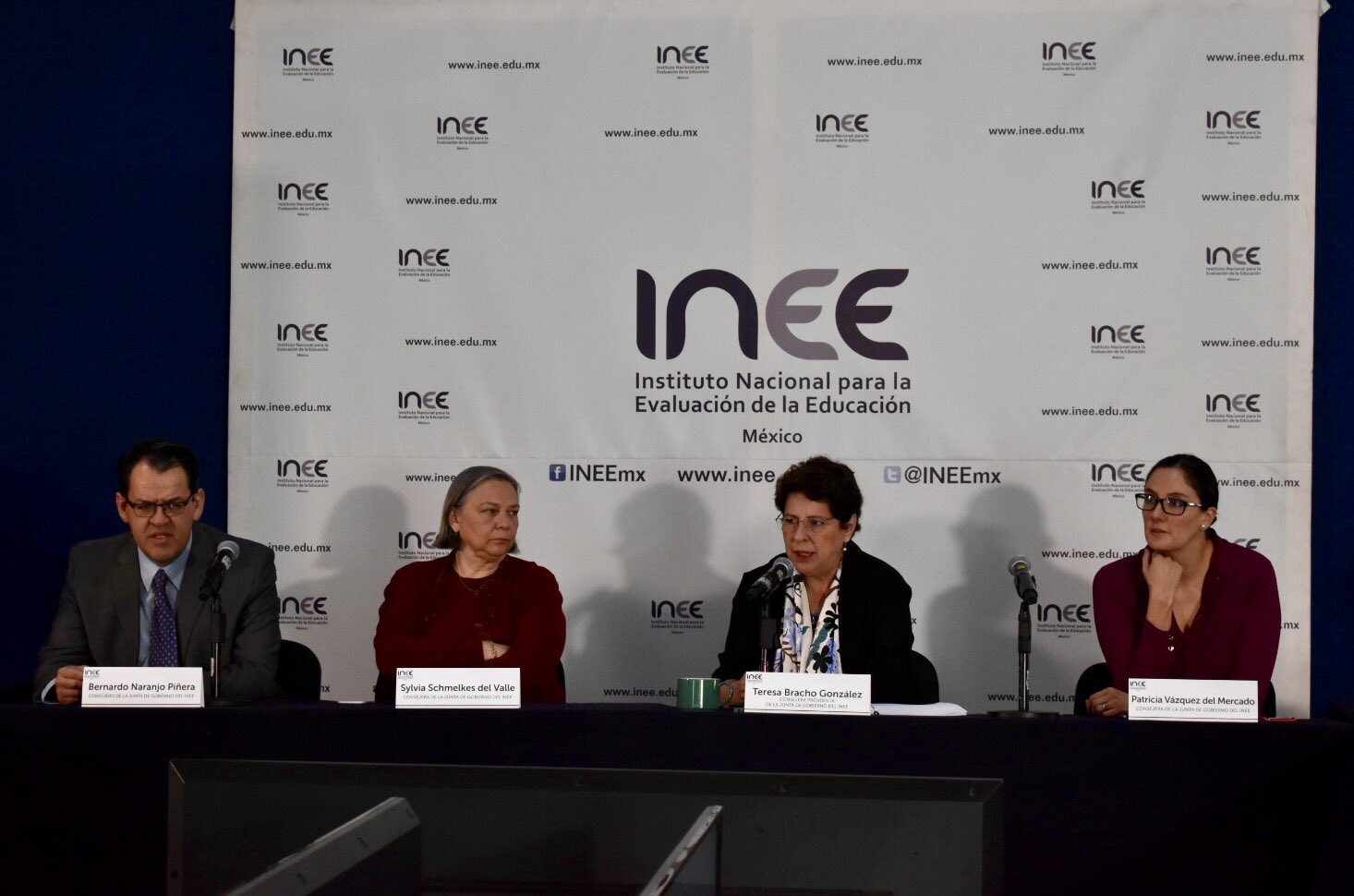 El INEE presentó su informe 2019 "La educación obligatoria en México". (Twitter | @INEEmx)