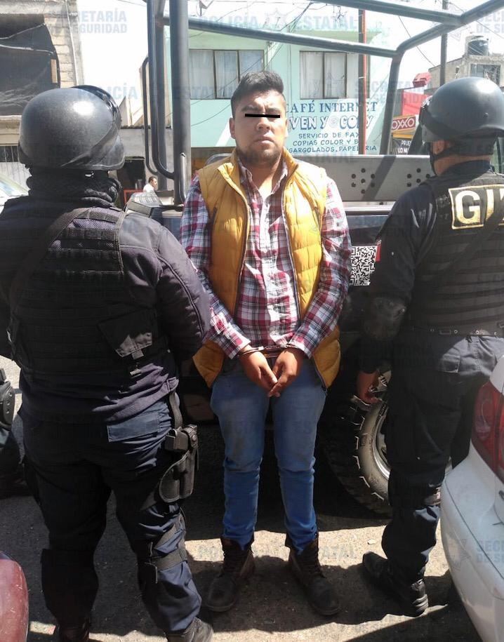 La llamada de la menor, permitió montar un operativo para capturar del probable agresor, Luis Alonso “N”. (Especial)