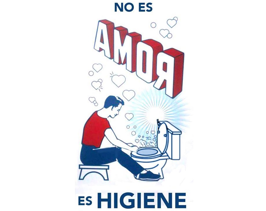 No es amor, es higiene es el nombre del colectivo. (Especial)
