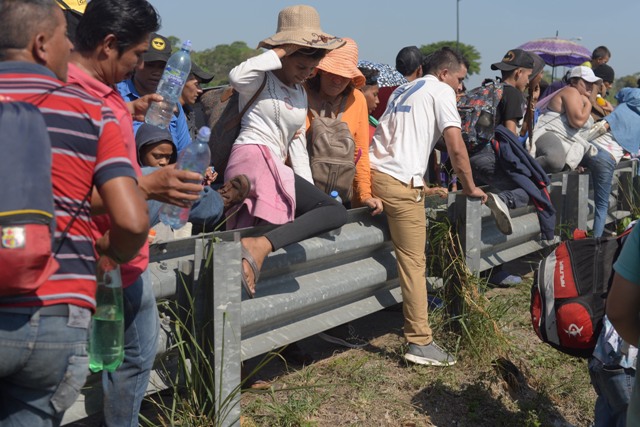 Una nueva Caravana Migrante ingresó al país por la frontera con Chiapas/Cuartoscuro.