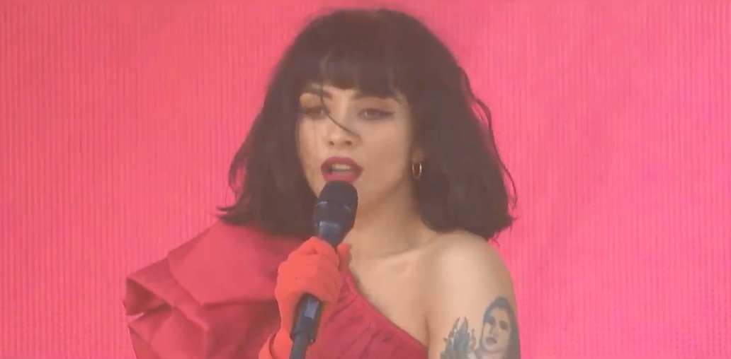 Mon Laferte en el Coachella (Captura)