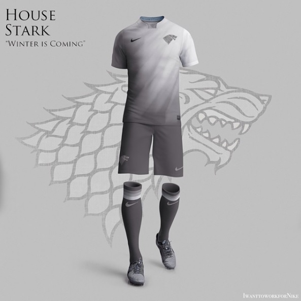 Playera de la Casa Stark (Instagram: @iwanttoworkfor_)