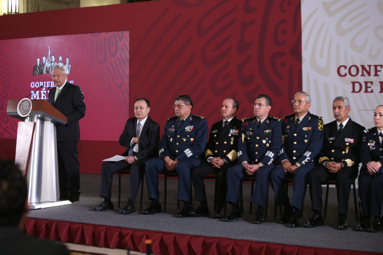 El presidente Andrés Manuel López Obrador dijo estar satisfecho por la reforma para crear la Guardia Nacional (Juan Carlos Bautista)