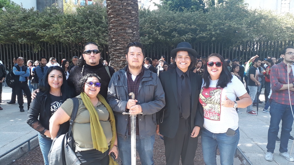 Raymundo Olguín conoció a personas que comparten su fanatismo por 'Game of Thrones' (Erik Solís).