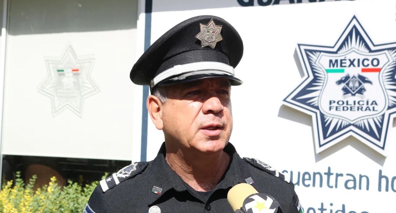 Comisario de la Policía Federal en Guanajuato, Luis Martín Espinosa Irisson (Foto Dany Béjar)