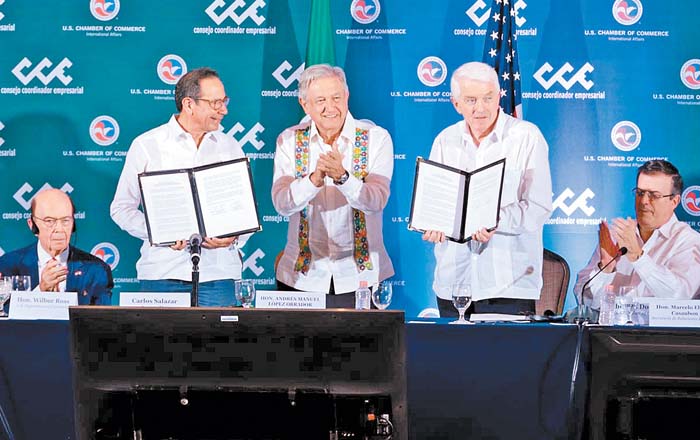 El presidente López Obrador se dio cita en el evento. Jesús Quintanar