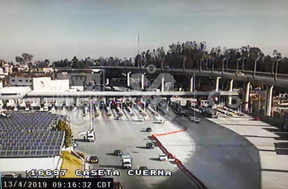La vía es la que presenta mayor afluencia en el inicio de las vacaciones. (Tomada de @C5_CDMX)