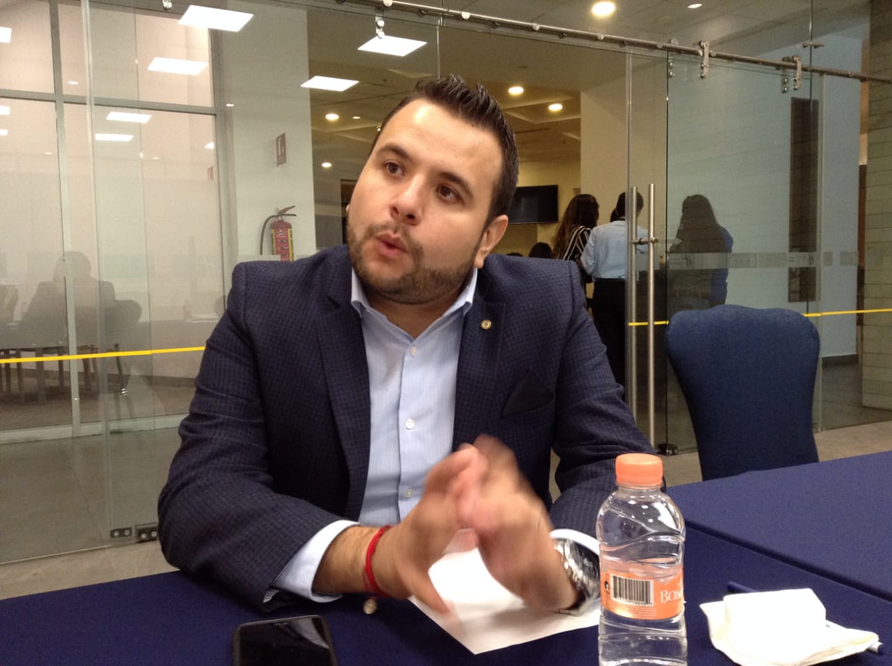 Víctor Casas, director de ventas del clúster hoteles Holiday Inn Express (Verónica López)