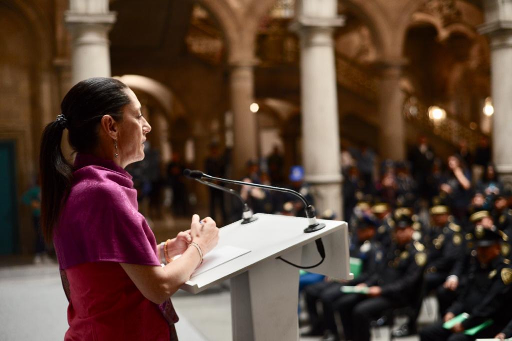 Claudia Sheinbuam, jefa de Gobierno. (Especial)