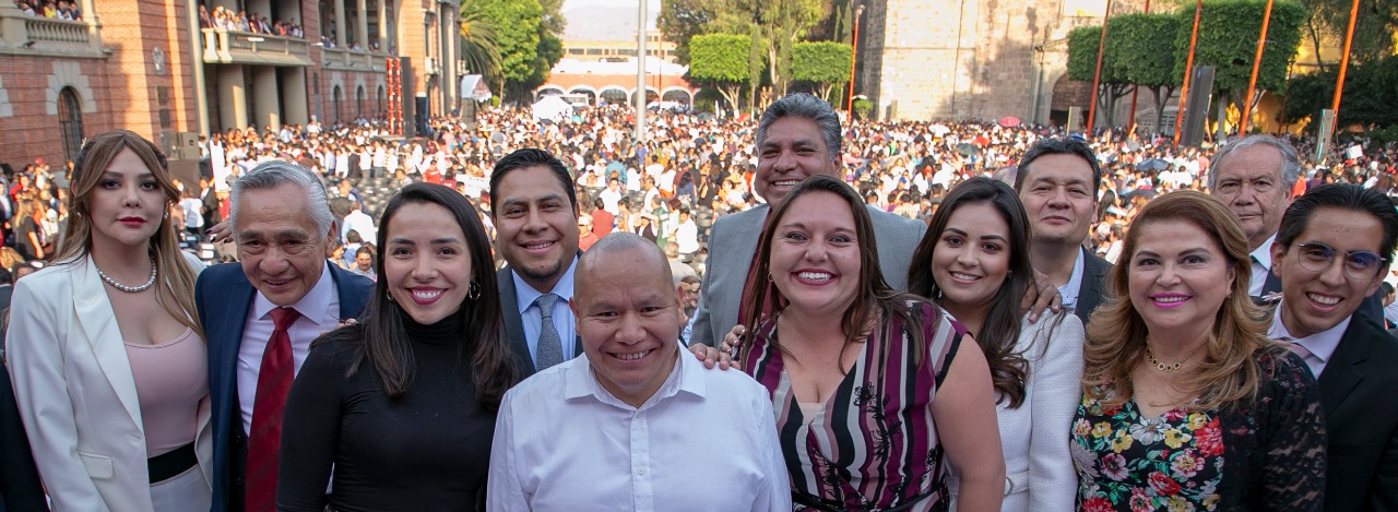 Raciel Cruz, alcalde de Tlalnepantla.