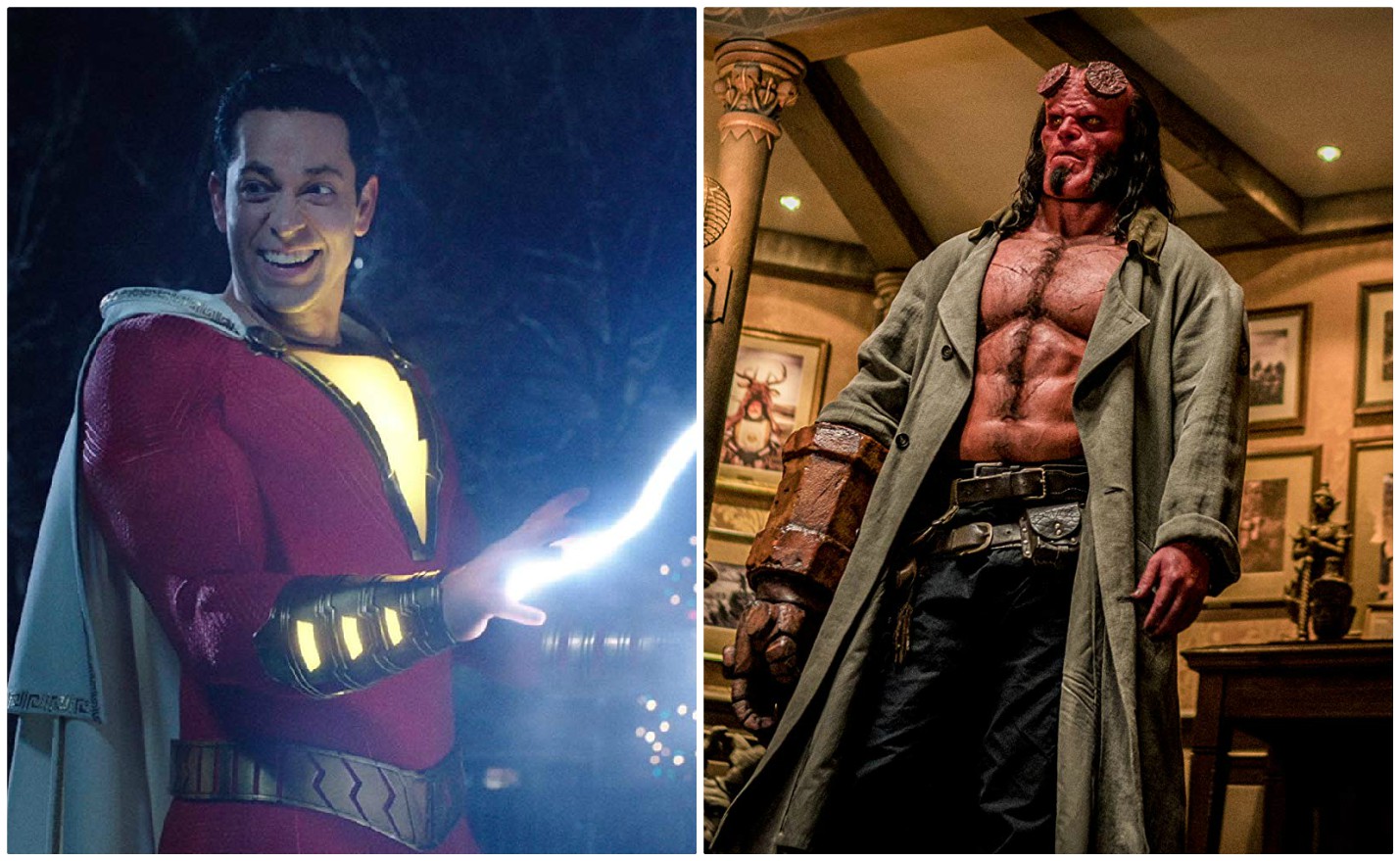 Shazam! vence a Hellboy en la taquilla (Especial).