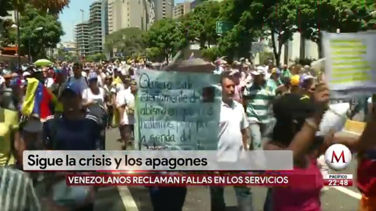 Sigue la crisis y los apagones en Venezuela- Grupo Milenio