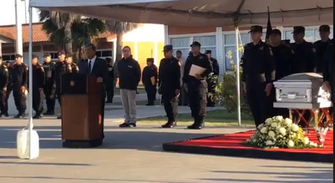 La ceremonia se realizó en el Campo Policial #1 del municipio de Escobedo (Foto: Especial).