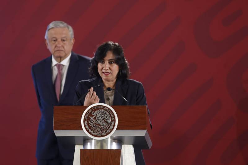 Irma Eréndira Sandoval, Secretaria de la Función Pública. (Araceli Lopez)