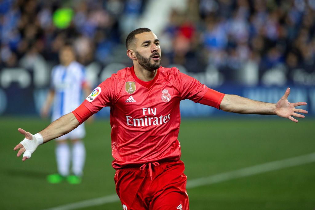 Karim Benzema, autor del gol del Real Madrid frente al Leganés (EFE)