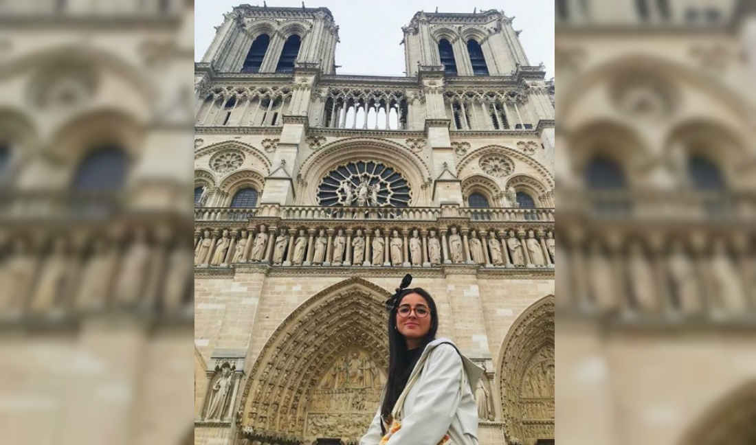 Turistas publican sus fotos junto a la catedral de Notre Dame (Instagram).