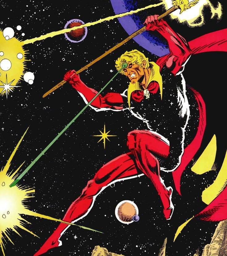 Adam Warlock con la gema del alma (Marvel).