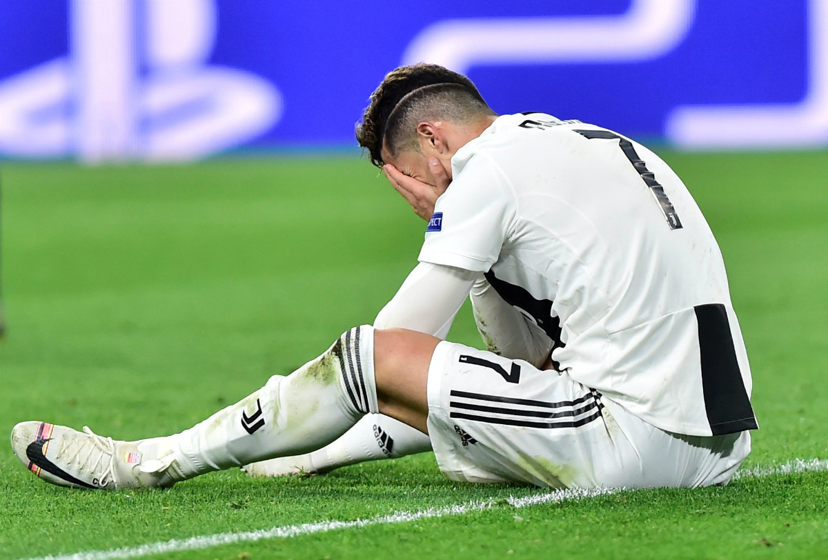 Cristiano Ronaldo y Juventus quedó fuera de la Champions (Reuters)
