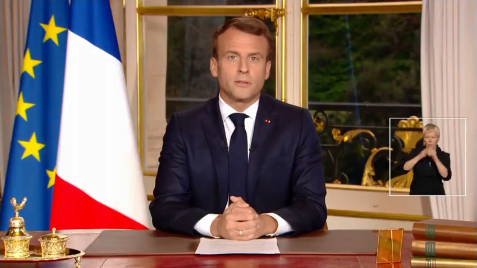 Emmanuel Macron, presidente de Francia, aseguró que la catedral de Notre Dame será reconstruida (Especial)