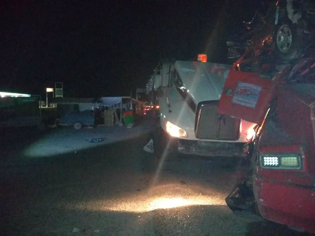 En el kilómetro 4.5 en la carretera Manuel-González se dieron los hechos (Foto/Cortesía)