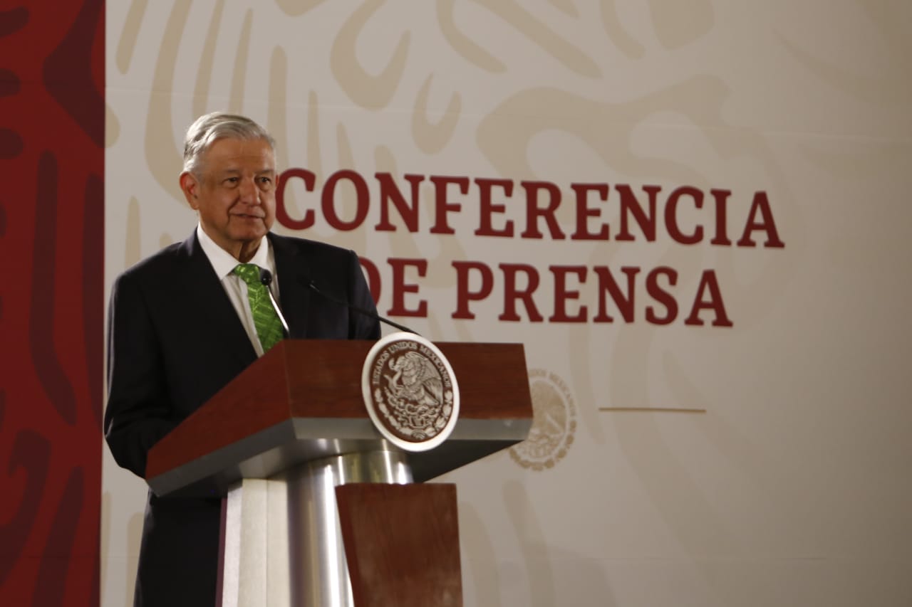 López Obrador habló sobre las cifras de empleo. (Ariana Pérez)