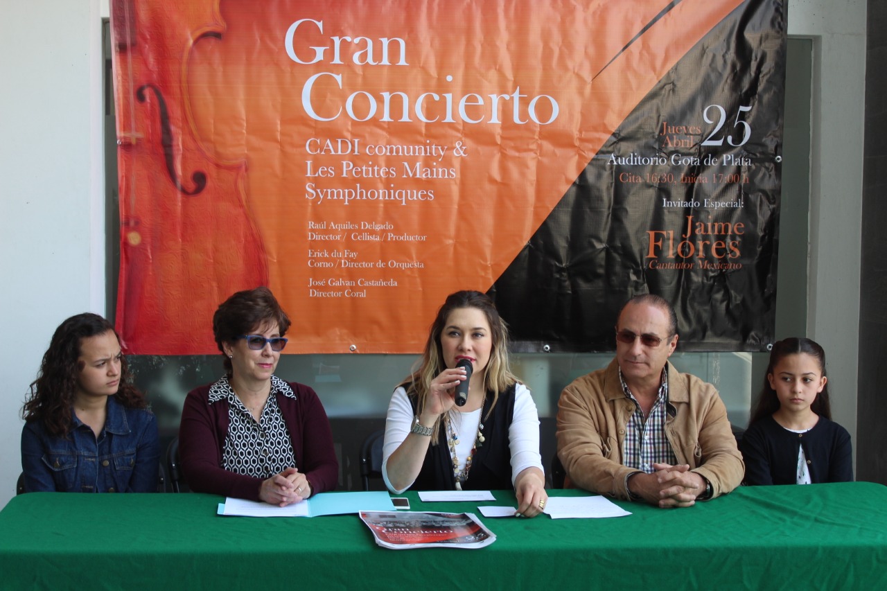 Presentan pormenores del concierto infantil que se llevará a cabo en Pachuca. (Elizabeth Hernández)