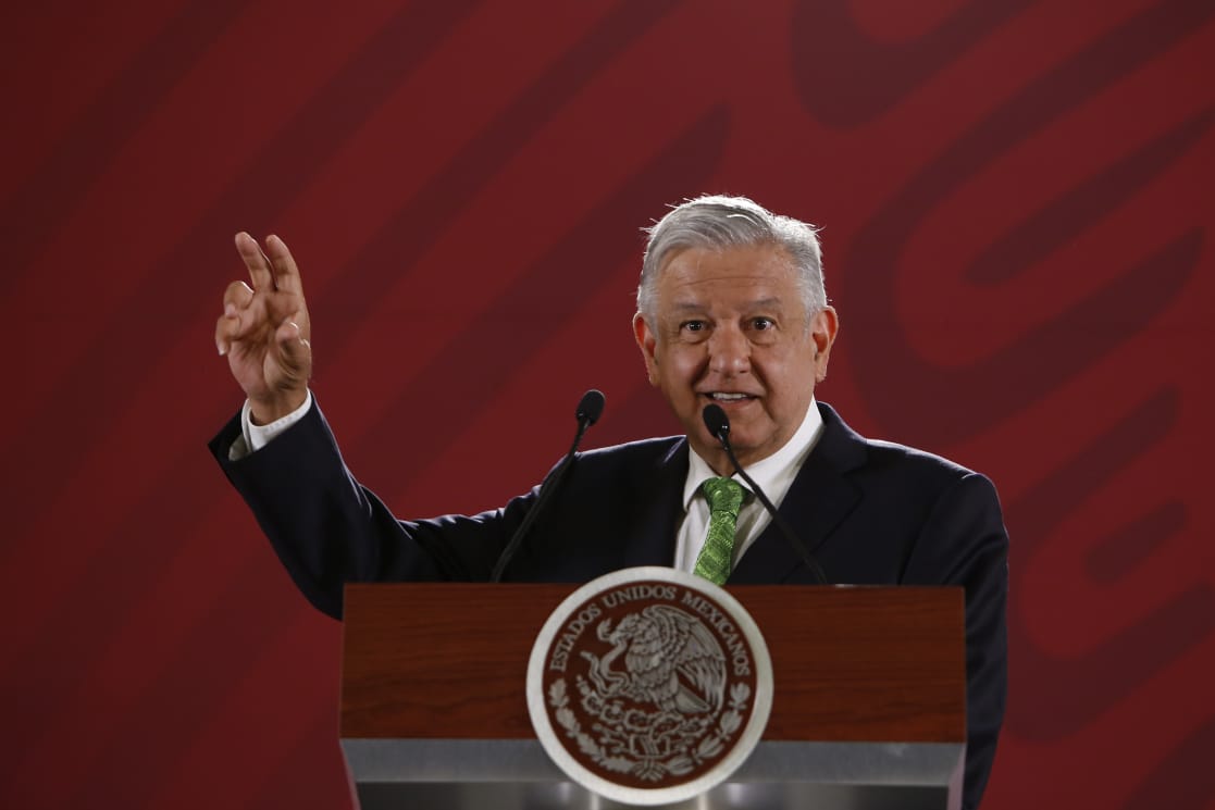 El Presidente aclaró que la lista de estaciones que venden a mayor precio los combustibles se realizó con información de la CRE (Ariana Pérez)