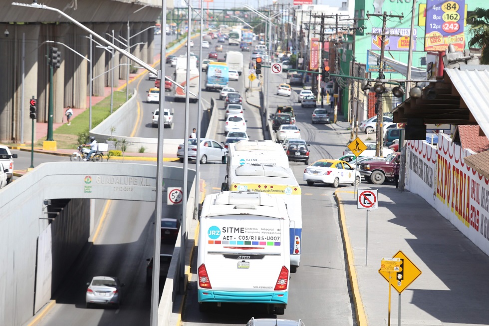 Transporte Público en Monterrey (Foto: Jorge López/Archivo).