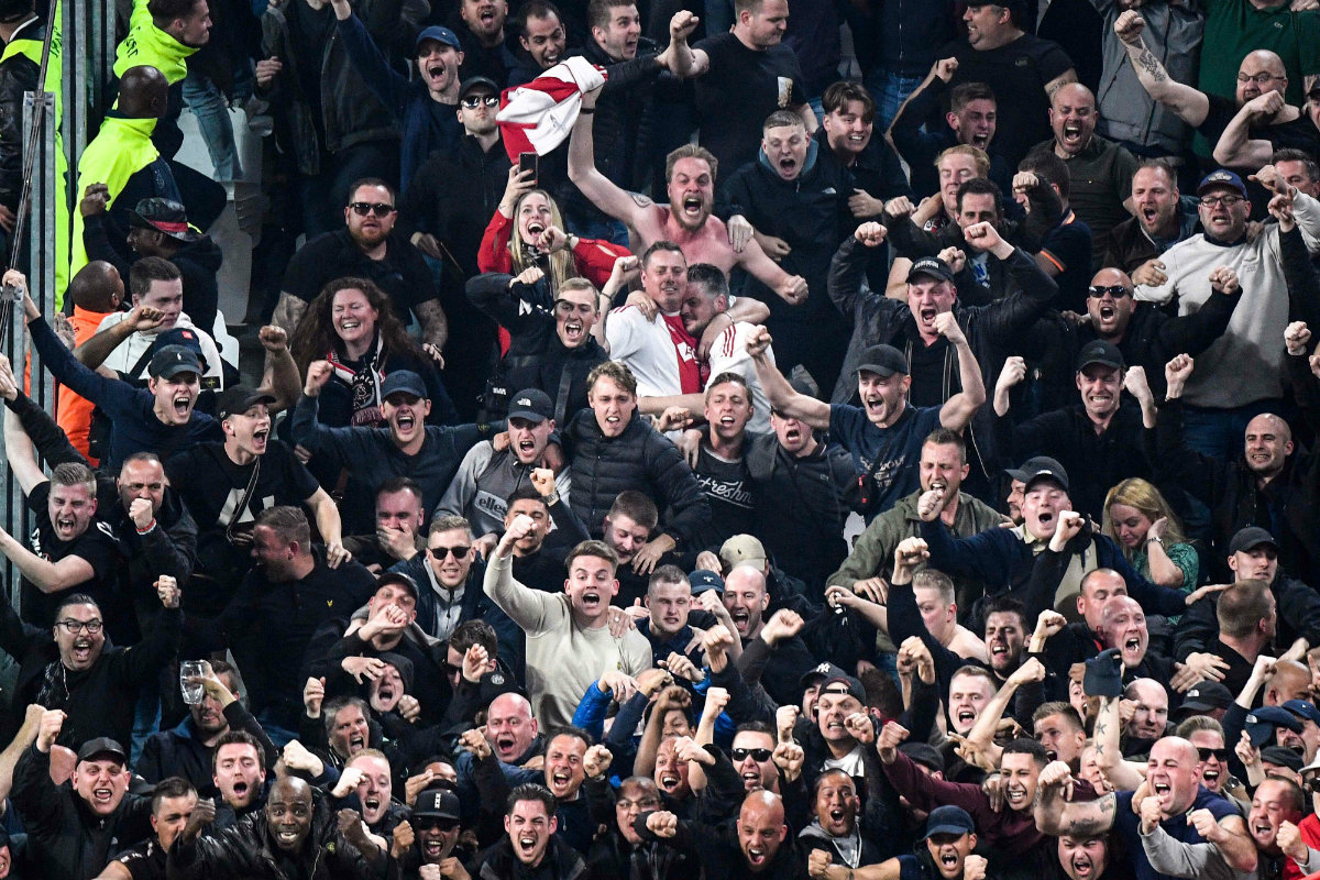 Aficionados del Ajax (AFP)