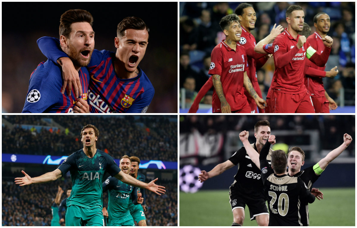Se definen las Semifinales de la Champions League (AFP/Reuters)