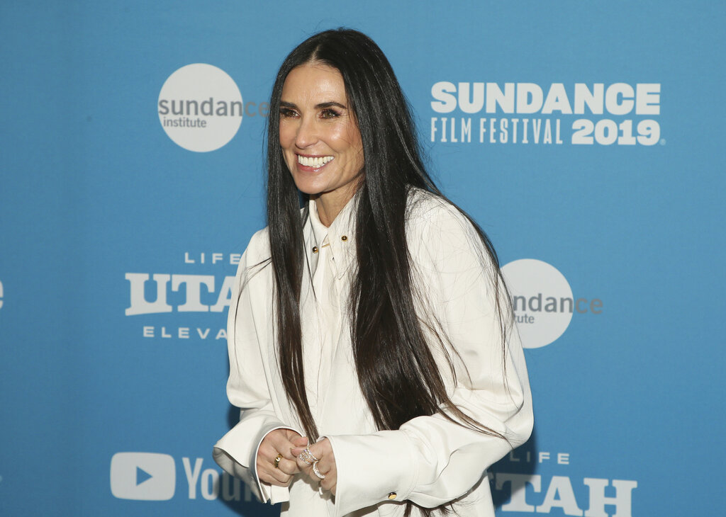 Demi Moore lanzará libro en el mes de septiembre (AP).