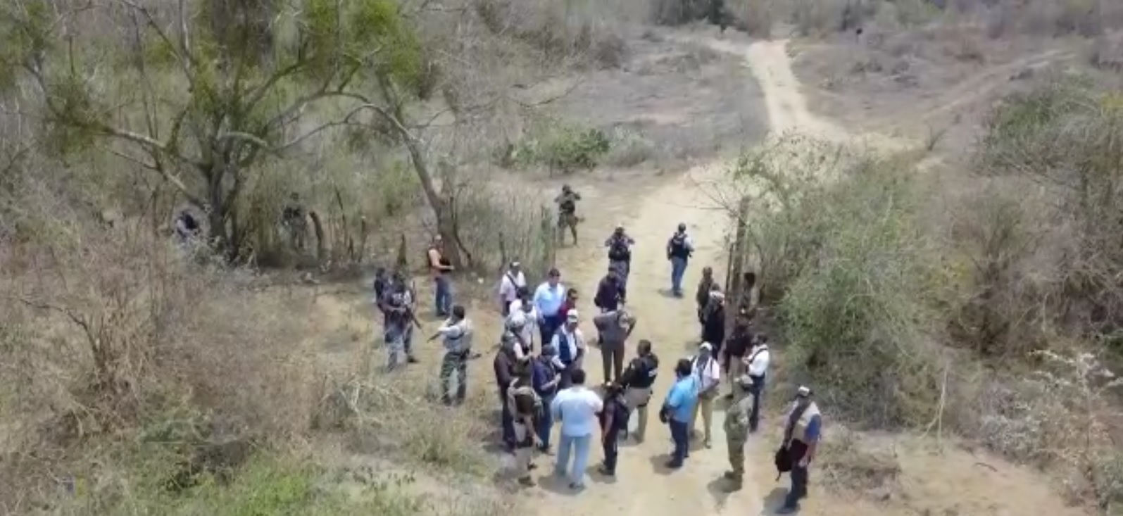 La Fiscalía General de Veracruz informó del hallazgo de un cementerio clandestino. (Especial)