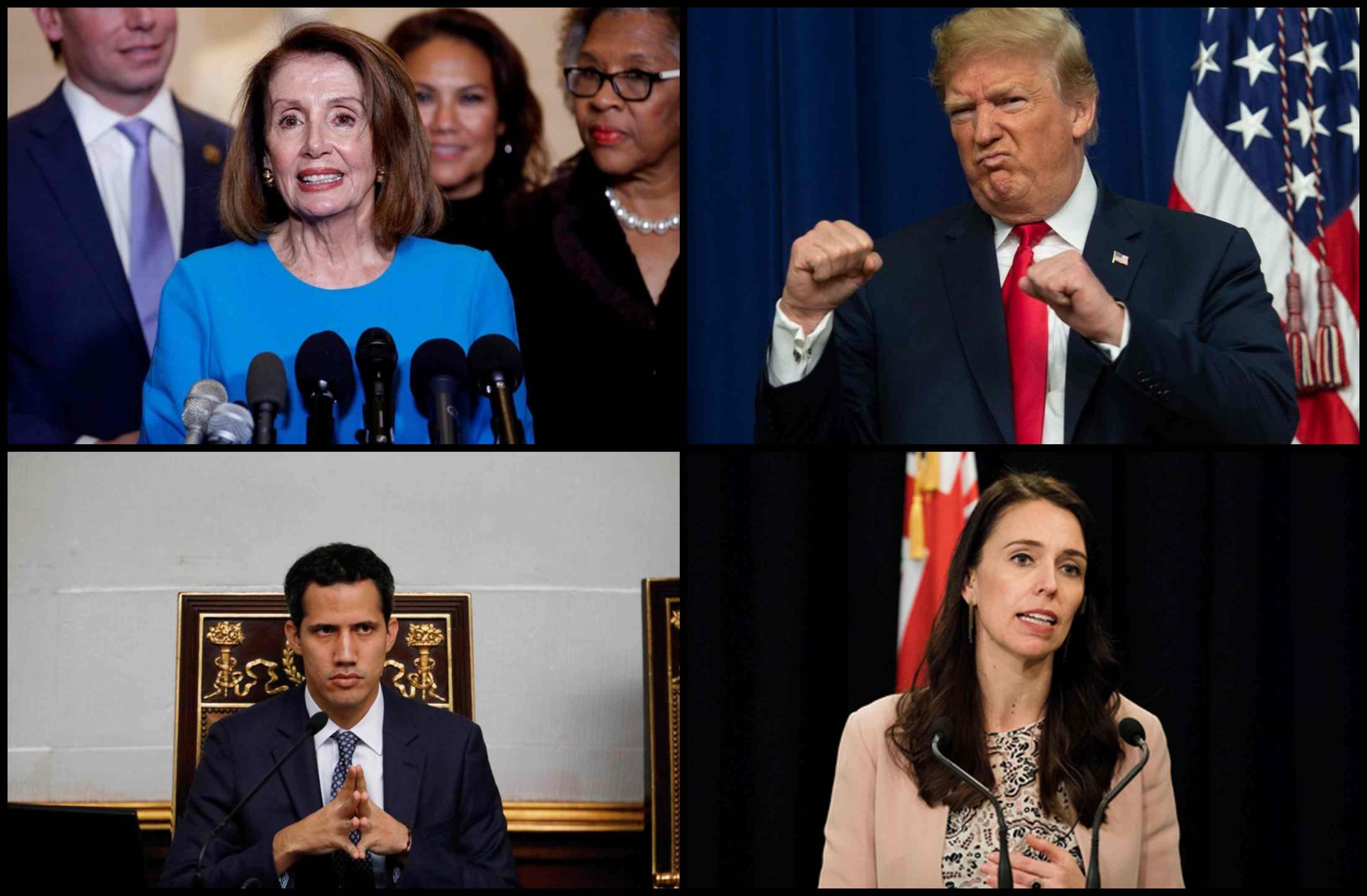 Líderes mundiales de las “100 Personas más influyentes del mundo”.
