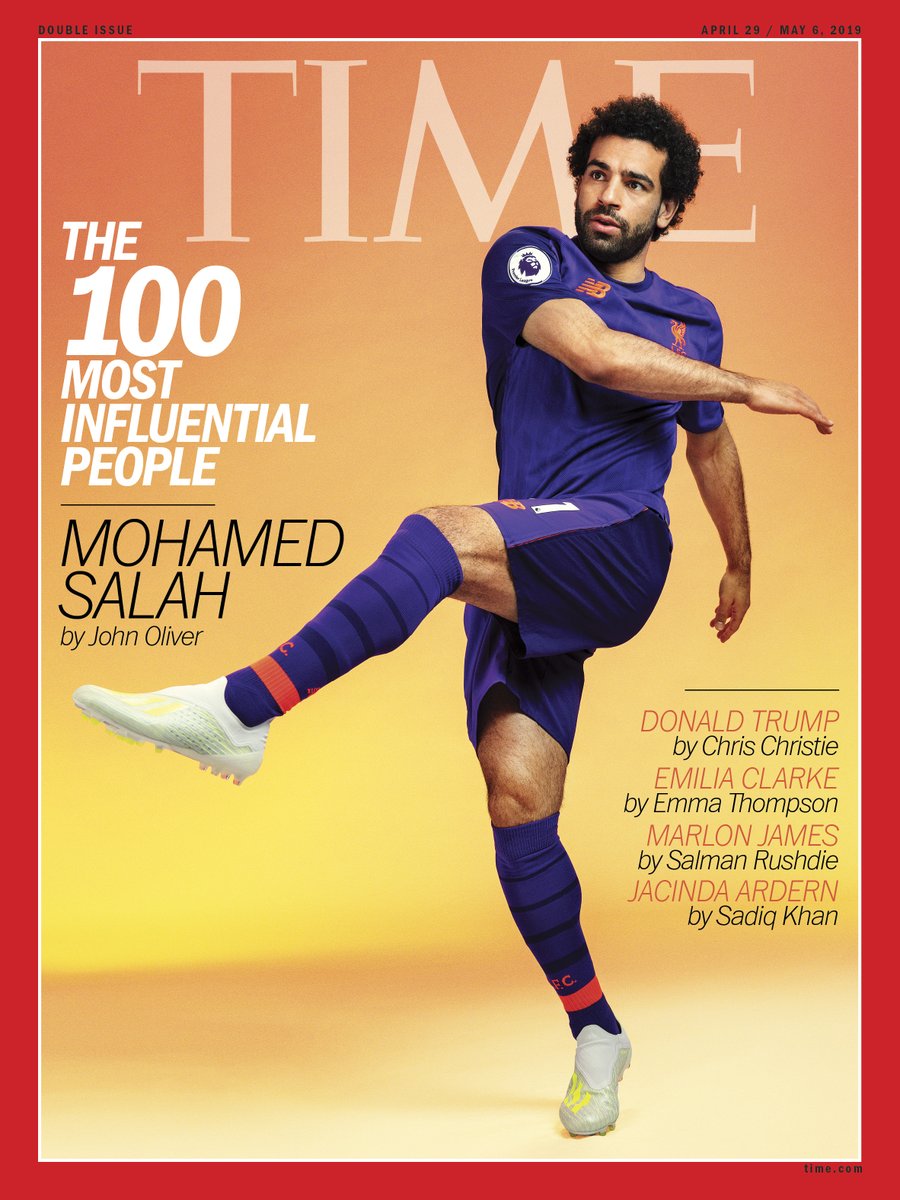 Mohamed Salah aparece en la lista de las 100 personas más influyentes de Time (Time)