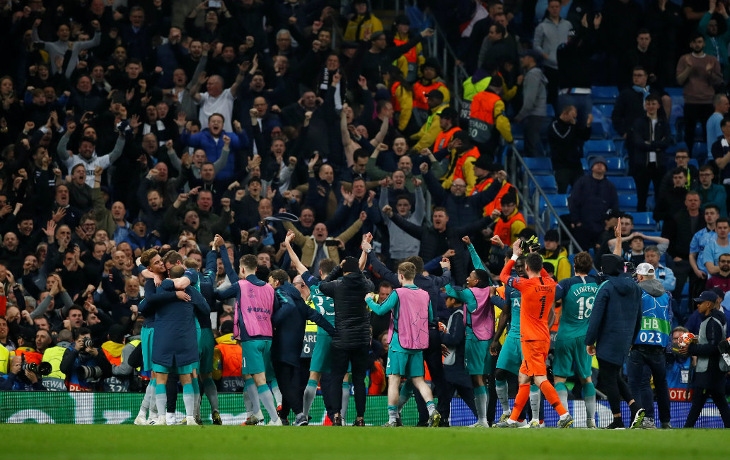 El Tottenham logró acceder a las Semifinales de la Champions (Reuters)