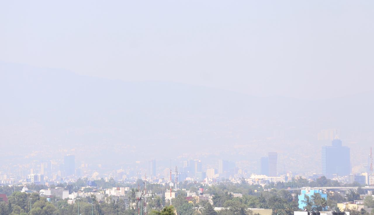 Contaminación en Ciudad de México obliga a algunos vehículos no circular. (Nelly Salas)