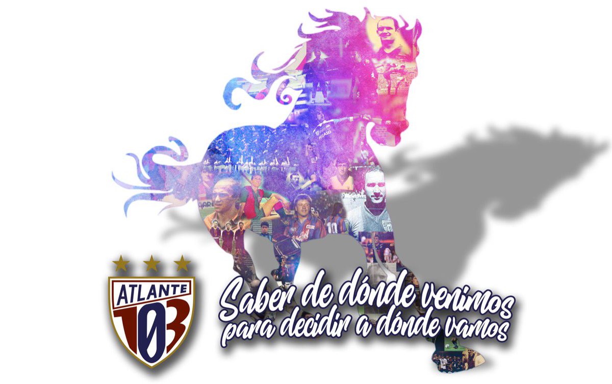 Foto de celebración del 103 aniversario del Atlante (Twitter @Atlante)